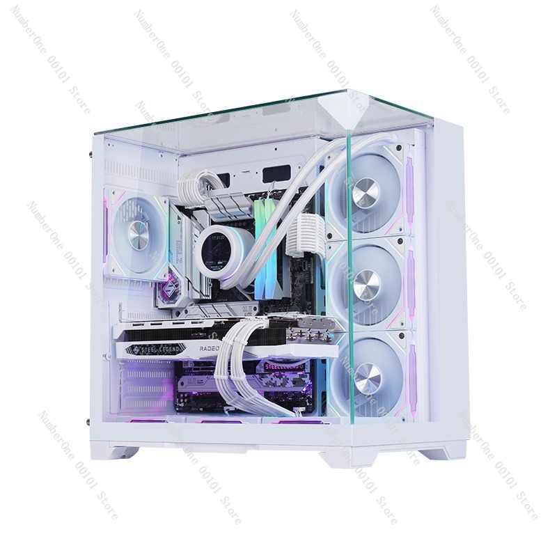 Pc Gaming Case - ATX Gaming PC Case Panoramic Tempered
