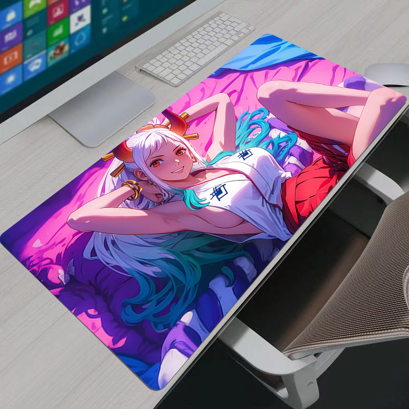 Pc Gaming Anime - One Piece Yamato Mouse Pad Notbook