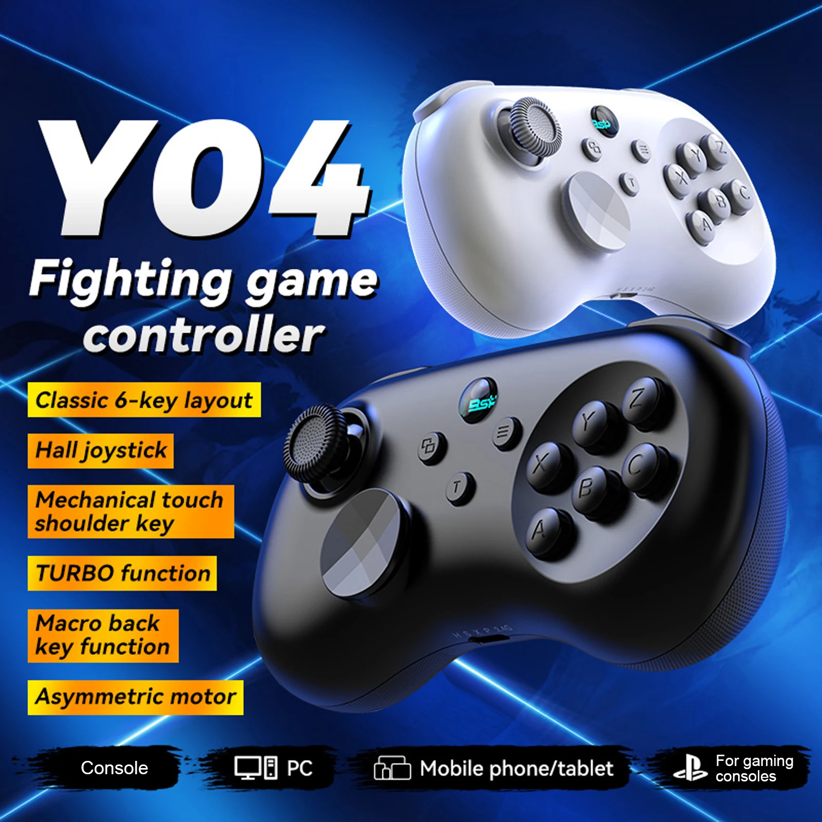 Pc Gaming On Android - Hall Effect Joystick Gaming Controller Y04