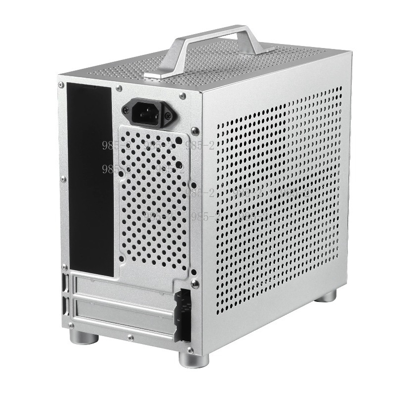 Pc Gaming Case - Mini ITX Tower Case with Carry