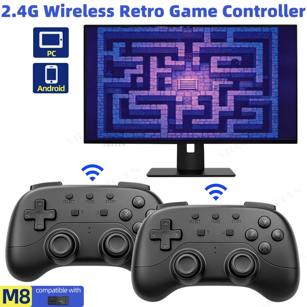 Android Gaming Emulator Pc - 2.4G Wireless Gamepad No Delay Retro