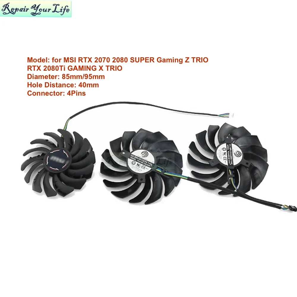 Pc Gaming Rtx - PC VGA Cooling Fan for MSI