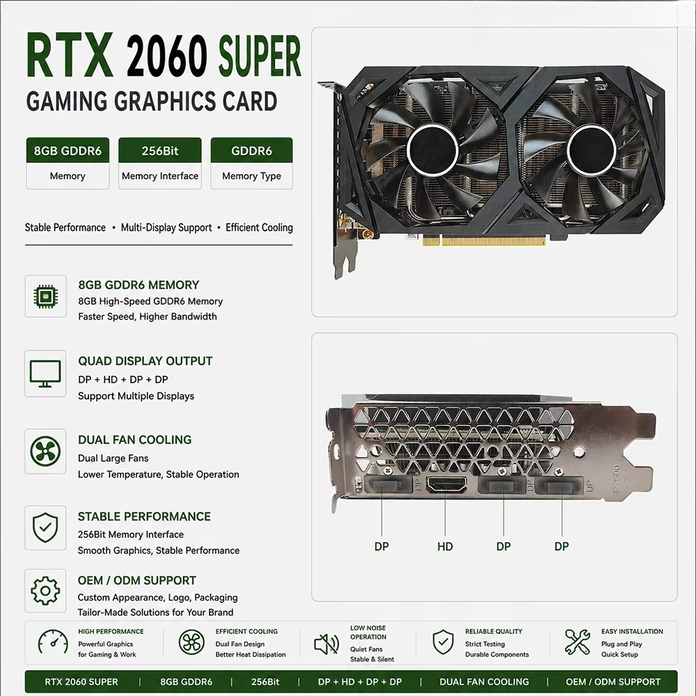 Graphics Card RTX 2060 Super 8 - Pc Gaming Rtx review and price