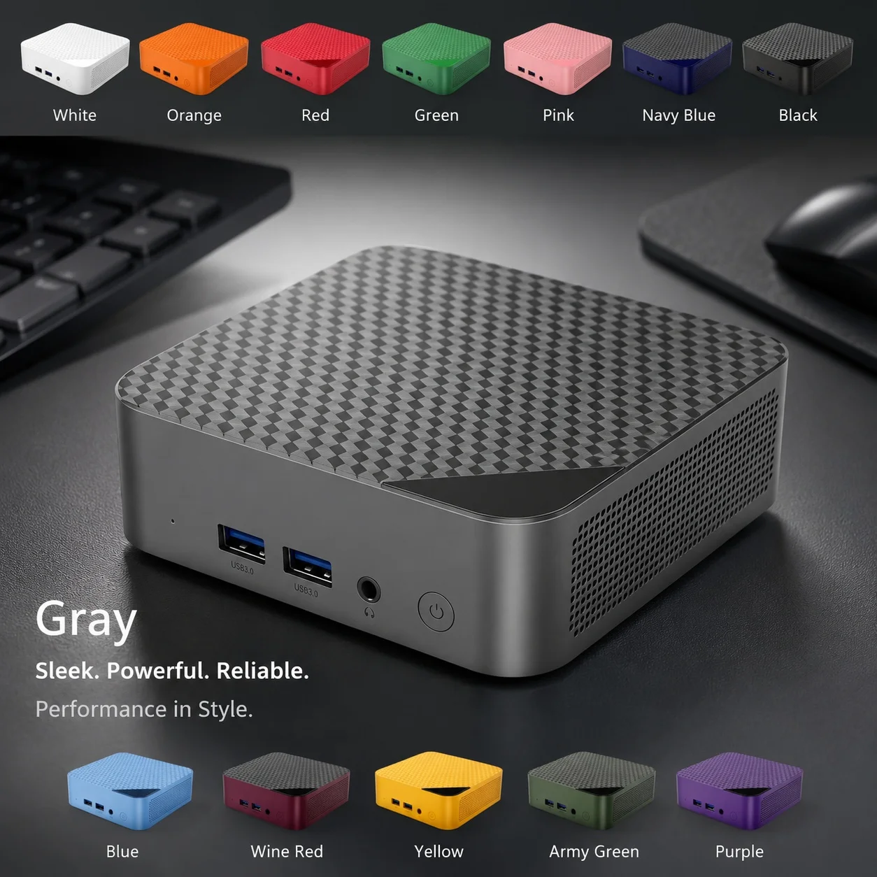 Stylish Compact Mini PC Intel  - Pc Gaming Video review and price
