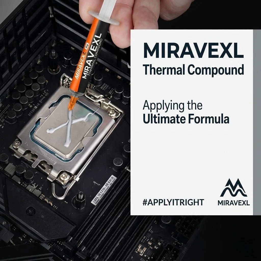 MIRAVEXL 8g Thermal Paste Low  - Pc Gaming Cpu review and price