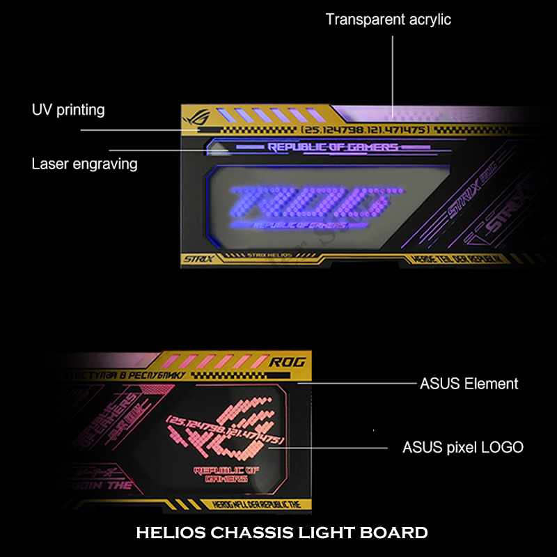 RGB Mirror PC Case Backplate P - Pc Gaming Case review and price