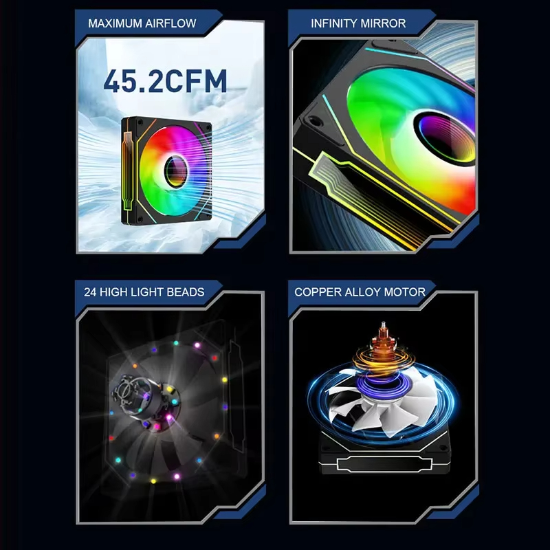 PRISM 4 PRO 120mm PWM ARGB Cas - Pc Gaming Case review and price