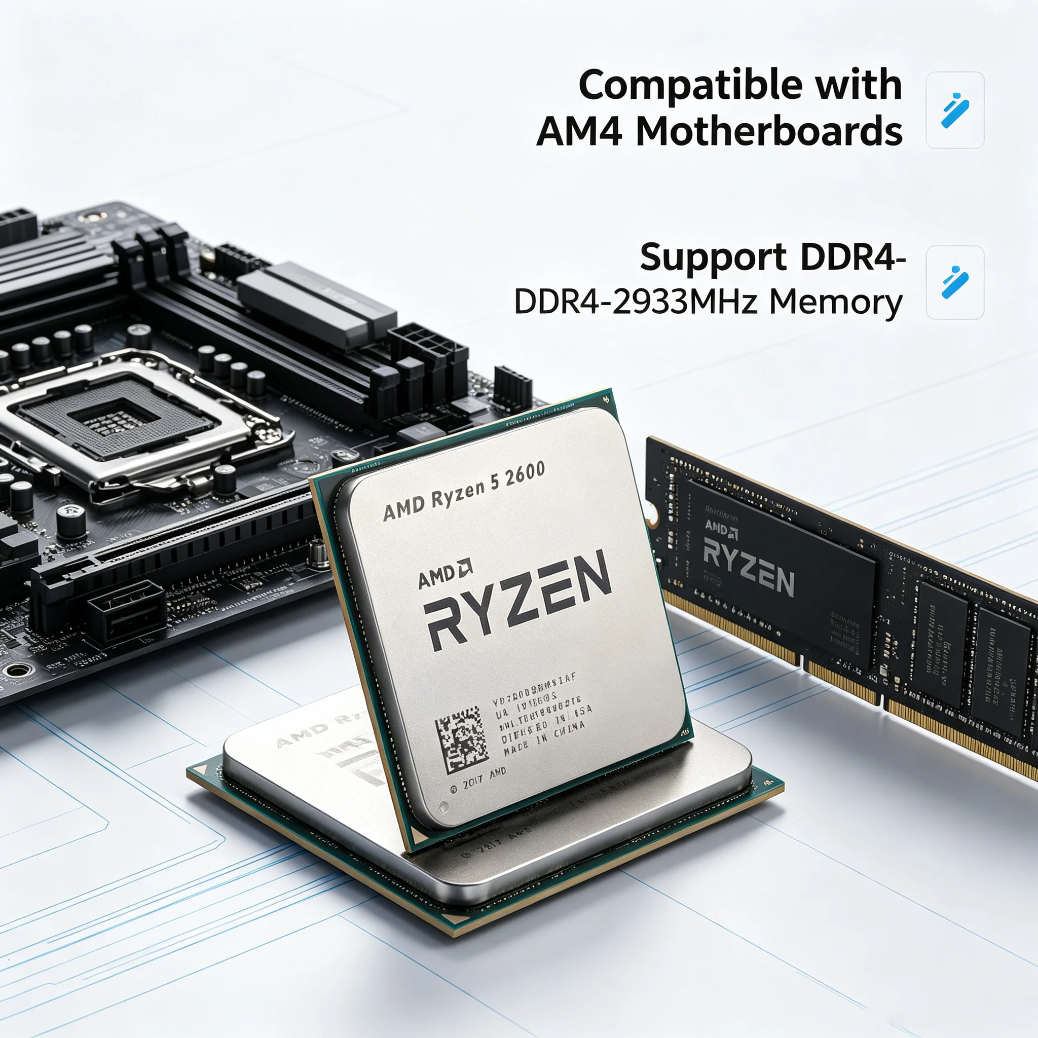Universal AM4 Socket Processor - Pc Gaming Entry Level review and price