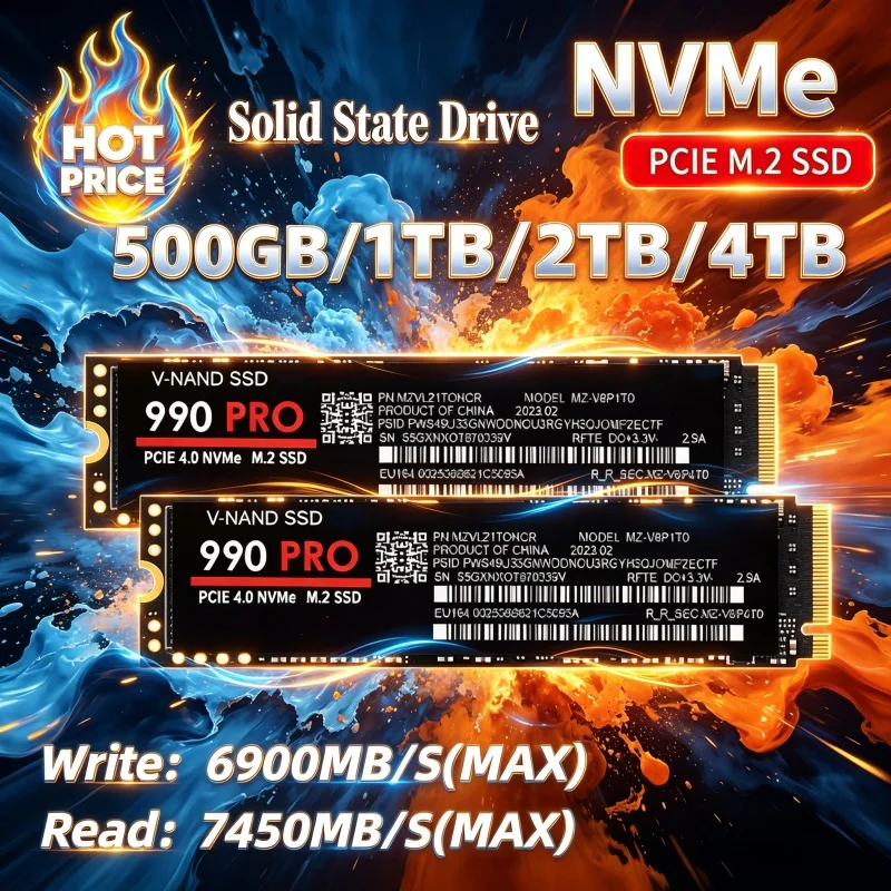 2026 New 990 Pro M.2 2280 PCIe - Pc Gaming News review and price