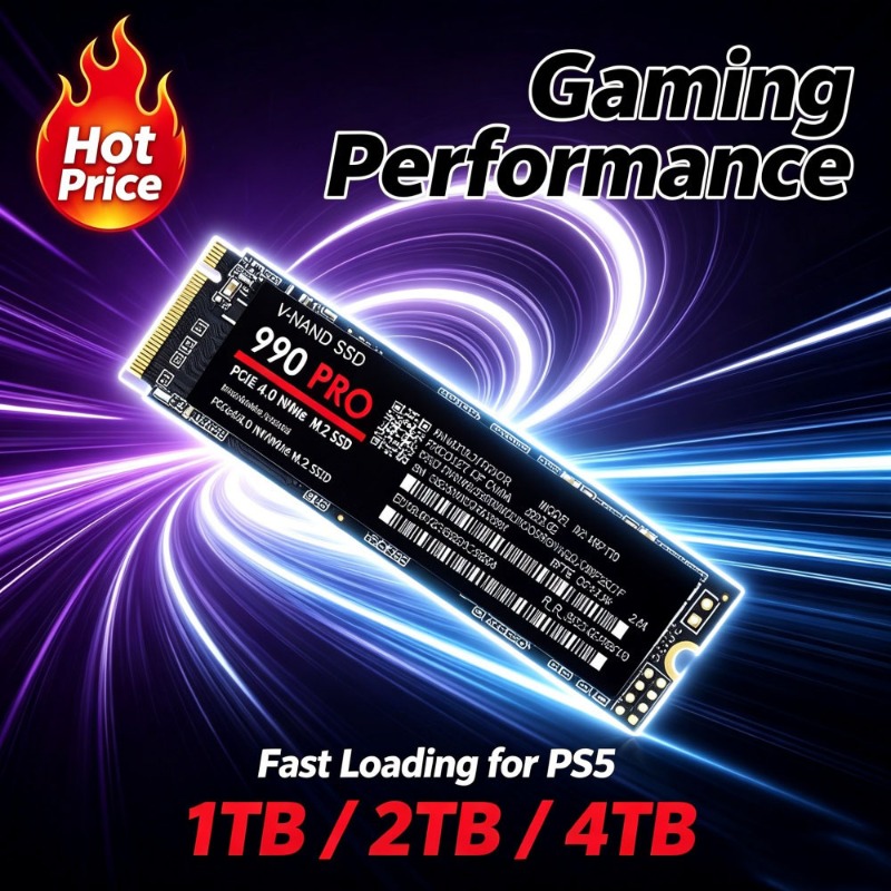 2026 New 990 Pro M.2 2280 PCIe - Pc Gaming News review and price