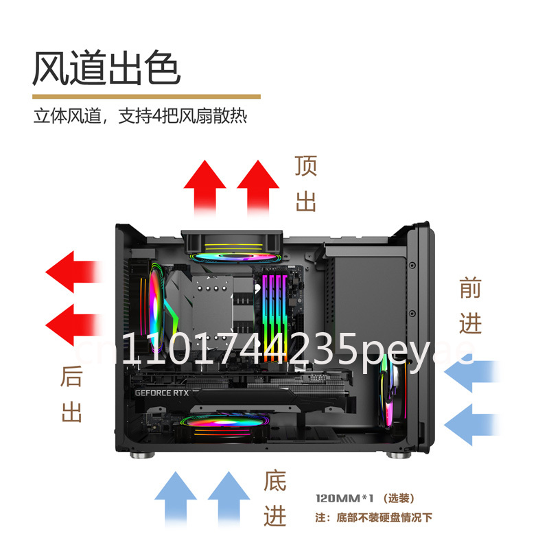 P40 Mesh Portable ITX Mini Gam - Pc Gaming Case review and price