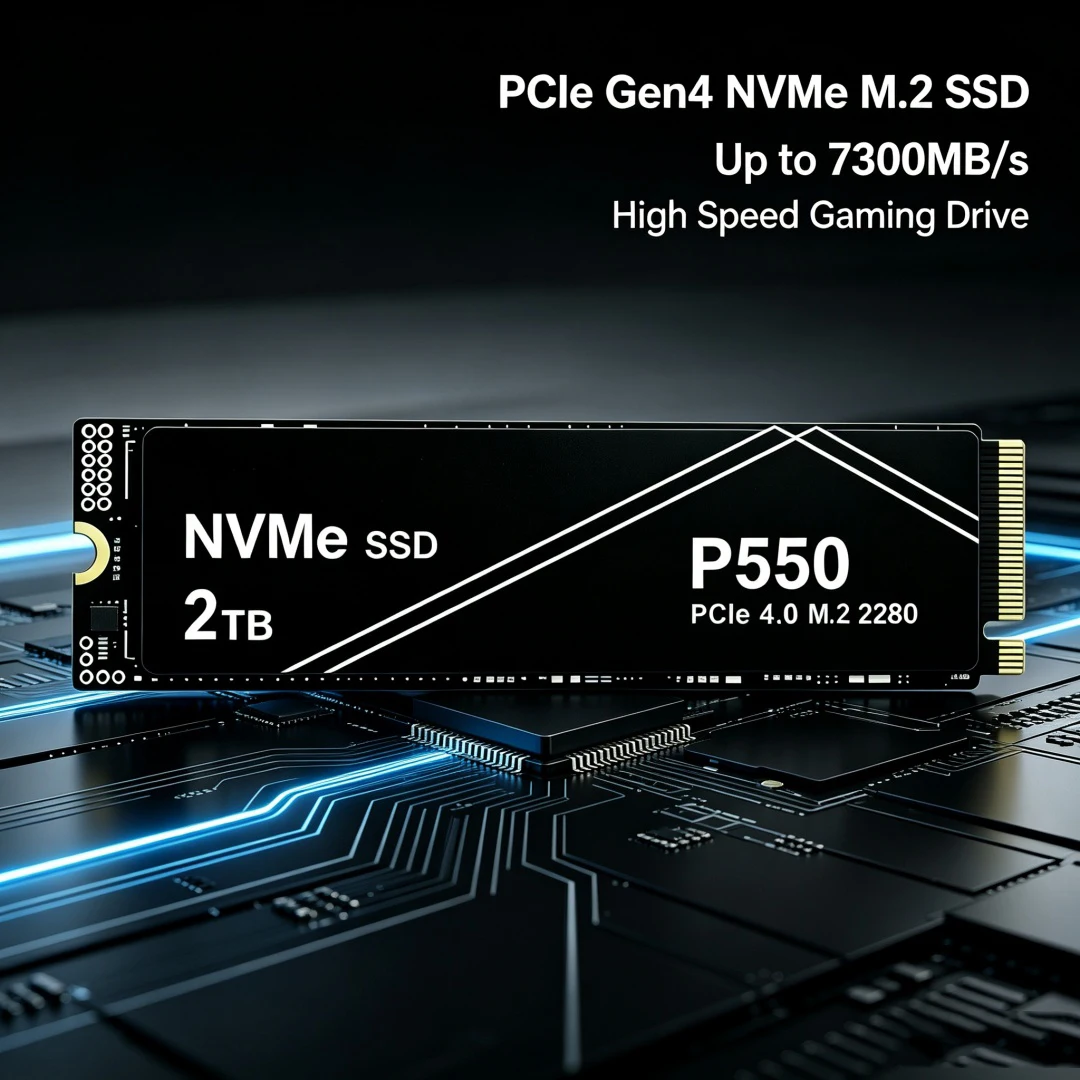 New P550 M.2 2280 PCIe4 NVMe S - Pc Gaming News review and price