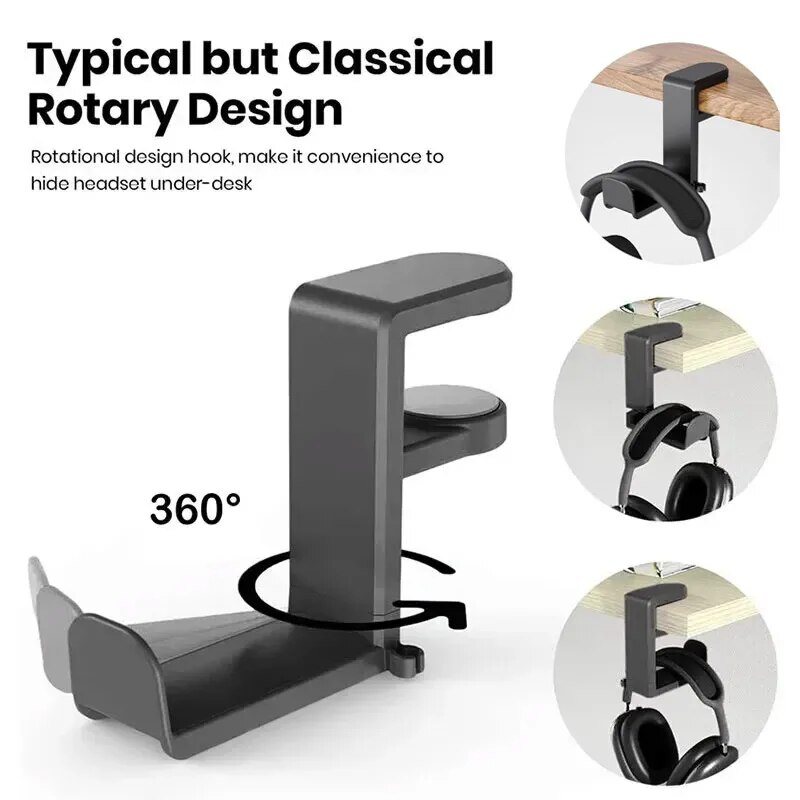 Universal Desktop 360° Rotatin - Headset Stand review and price
