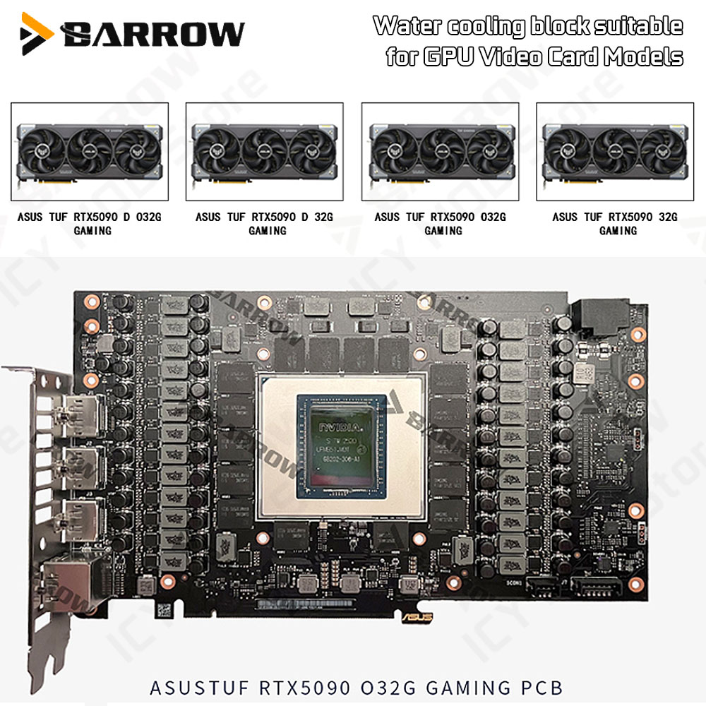 Barrow Display Card Water Cool - Pc Gaming Rtx review and price