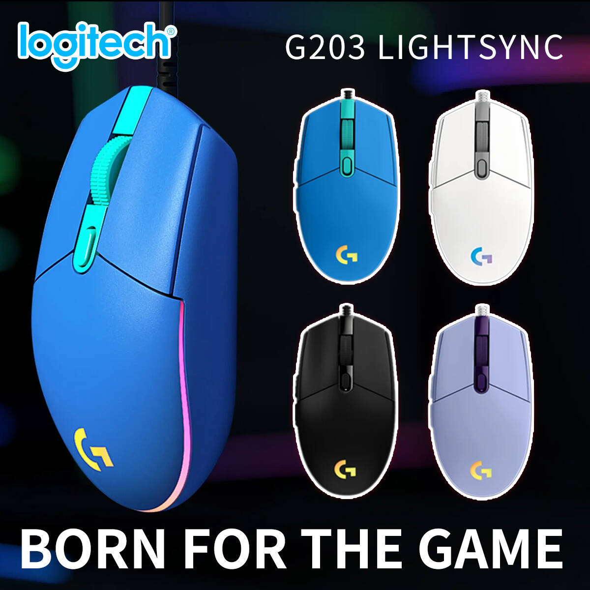 Logitech G203 Wired Gaming Mou - Pc Gaming Entry Level review and price
