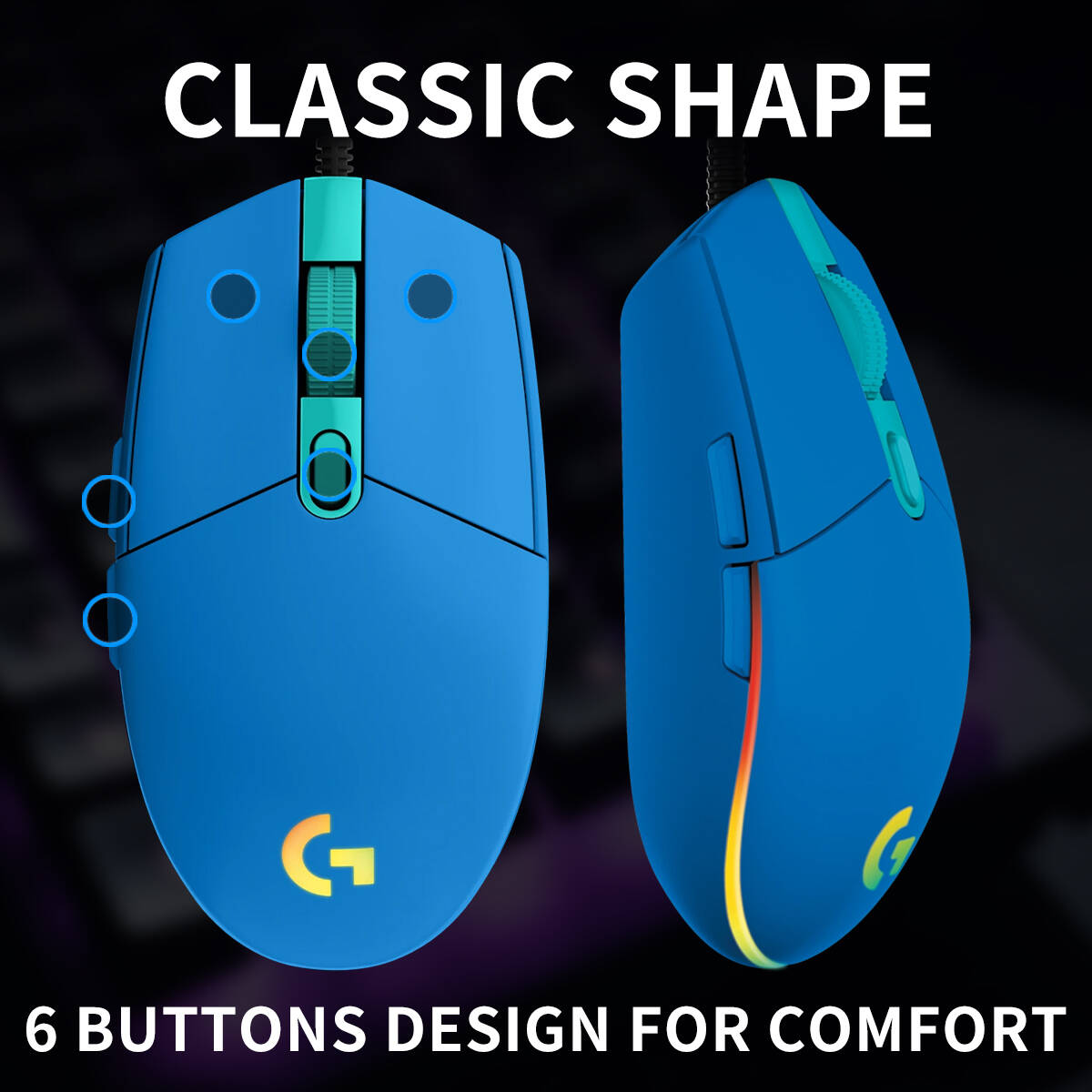 Logitech G203 Wired Gaming Mou - Pc Gaming Entry Level review and price